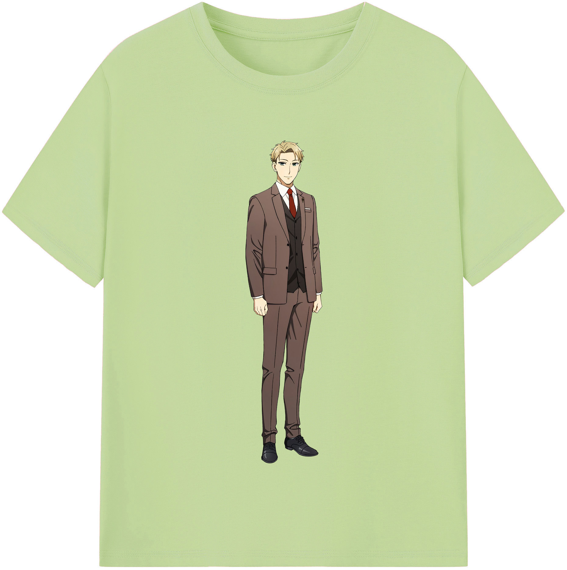 （画像用） SPY×FAMILY间谍家家酒 綿100％半袖Tシャツ（フロントプリント）